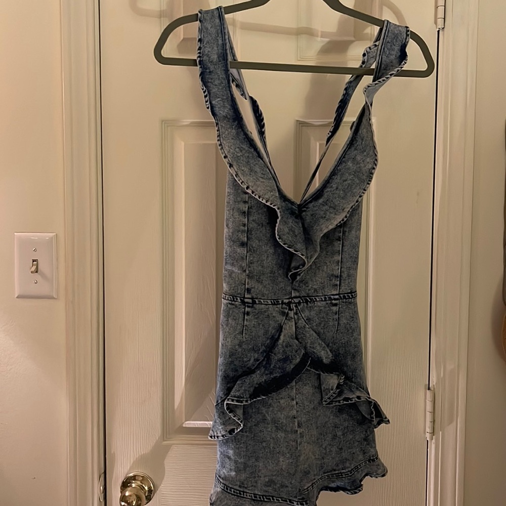 Idem Ditto Romper. Acid Blue. Size small. New with tags.